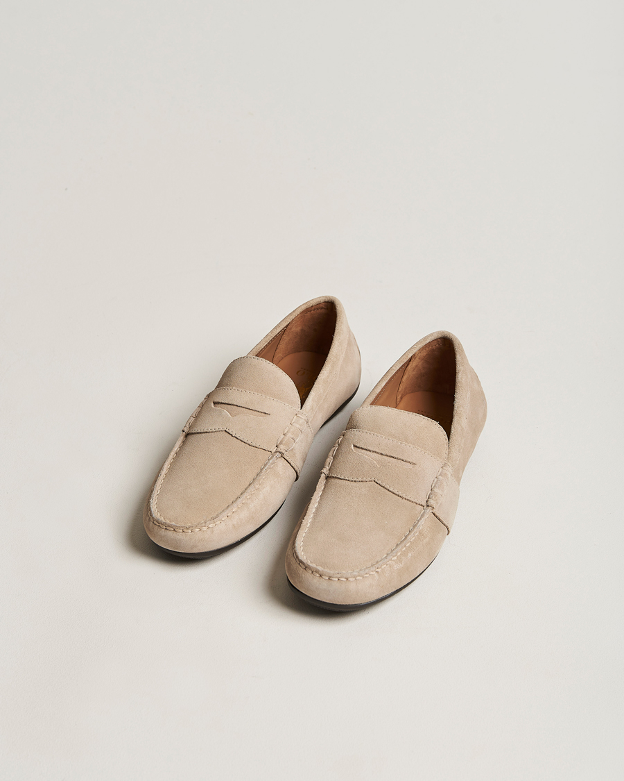 Heren | Mocassins | Polo Ralph Lauren | Reynold Suede Driving Loafer Milkshake