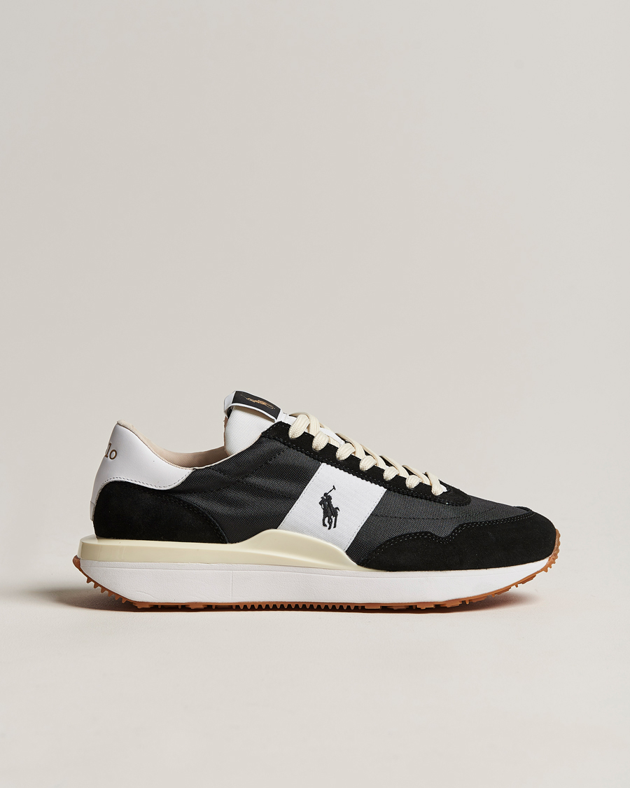 Heren | Polo Ralph Lauren Train 89 Running Sneaker Black | Polo Ralph Lauren | Train 89 Running Sneaker Black