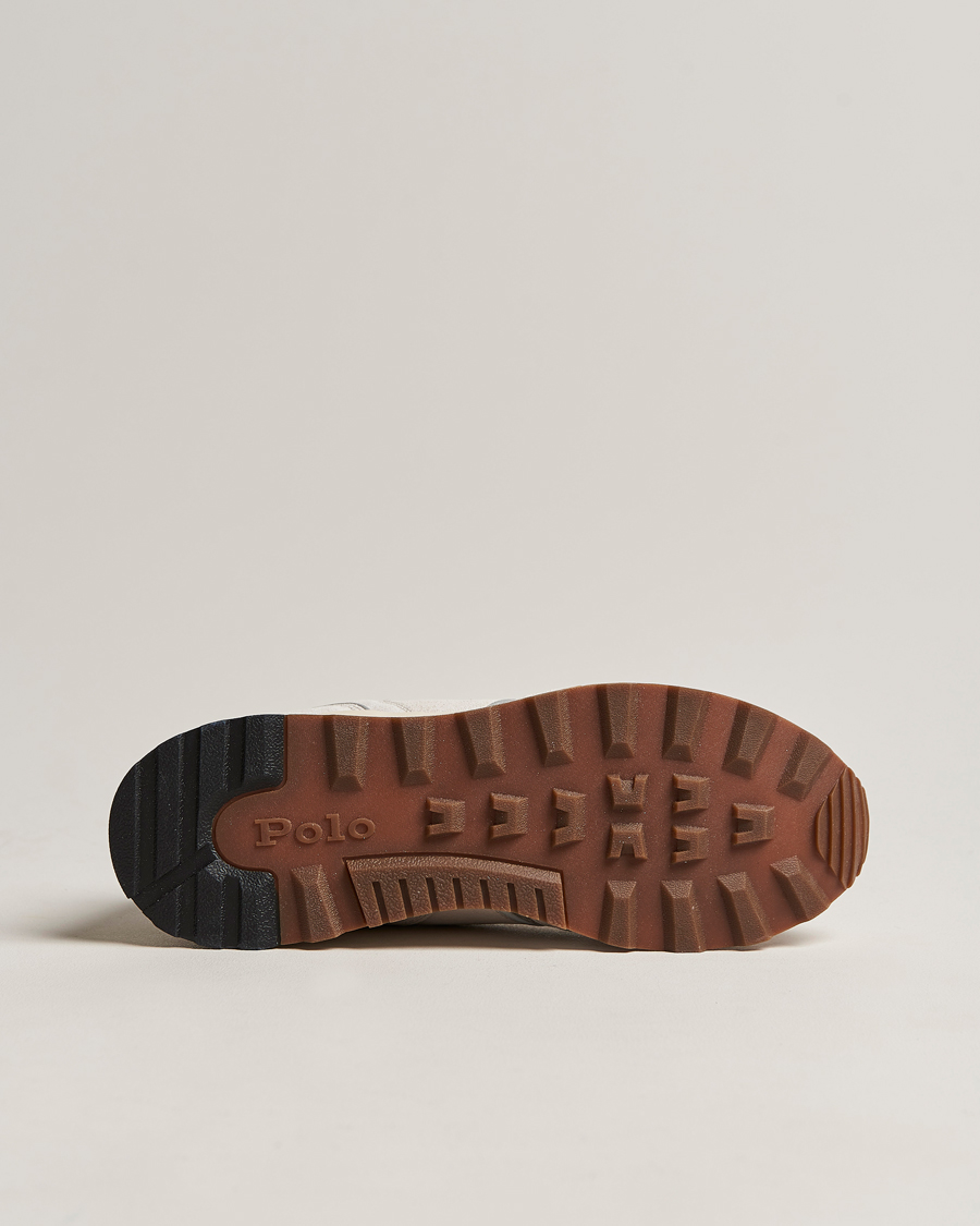 Heren | Polo Ralph Lauren Trackstr 200 Running Sneaker Dove Grey | Polo Ralph Lauren | Trackstr 200 Running Sneaker Dove Grey