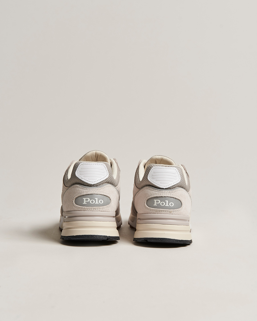 Heren | Polo Ralph Lauren Trackstr 200 Running Sneaker Dove Grey | Polo Ralph Lauren | Trackstr 200 Running Sneaker Dove Grey