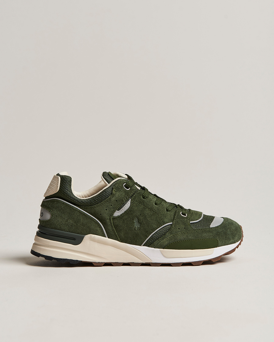 Heren | Trackstr 200 Running Sneaker Drab | Polo Ralph Lauren | Trackstr 200 Running Sneaker Drab