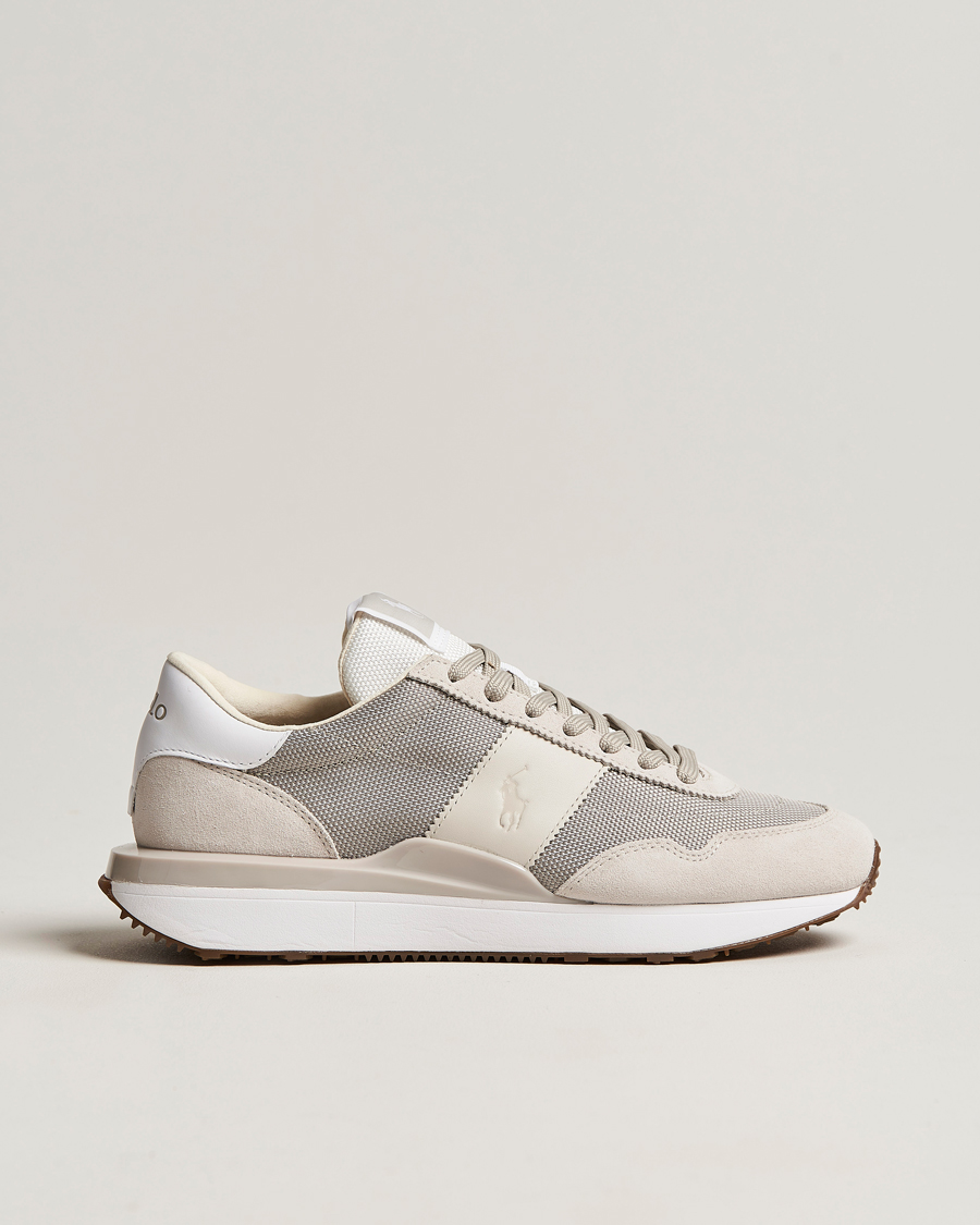 Heren | Polo Ralph Lauren Train 89 Running Sneaker Dove Grey | Polo Ralph Lauren | Train 89 Running Sneaker Dove Grey