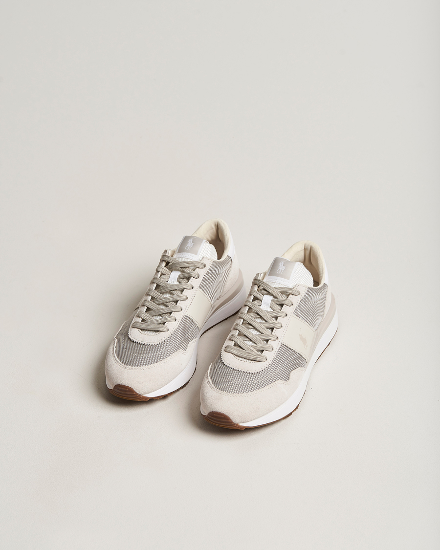Heren | Polo Ralph Lauren Train 89 Running Sneaker Dove Grey | Polo Ralph Lauren | Train 89 Running Sneaker Dove Grey