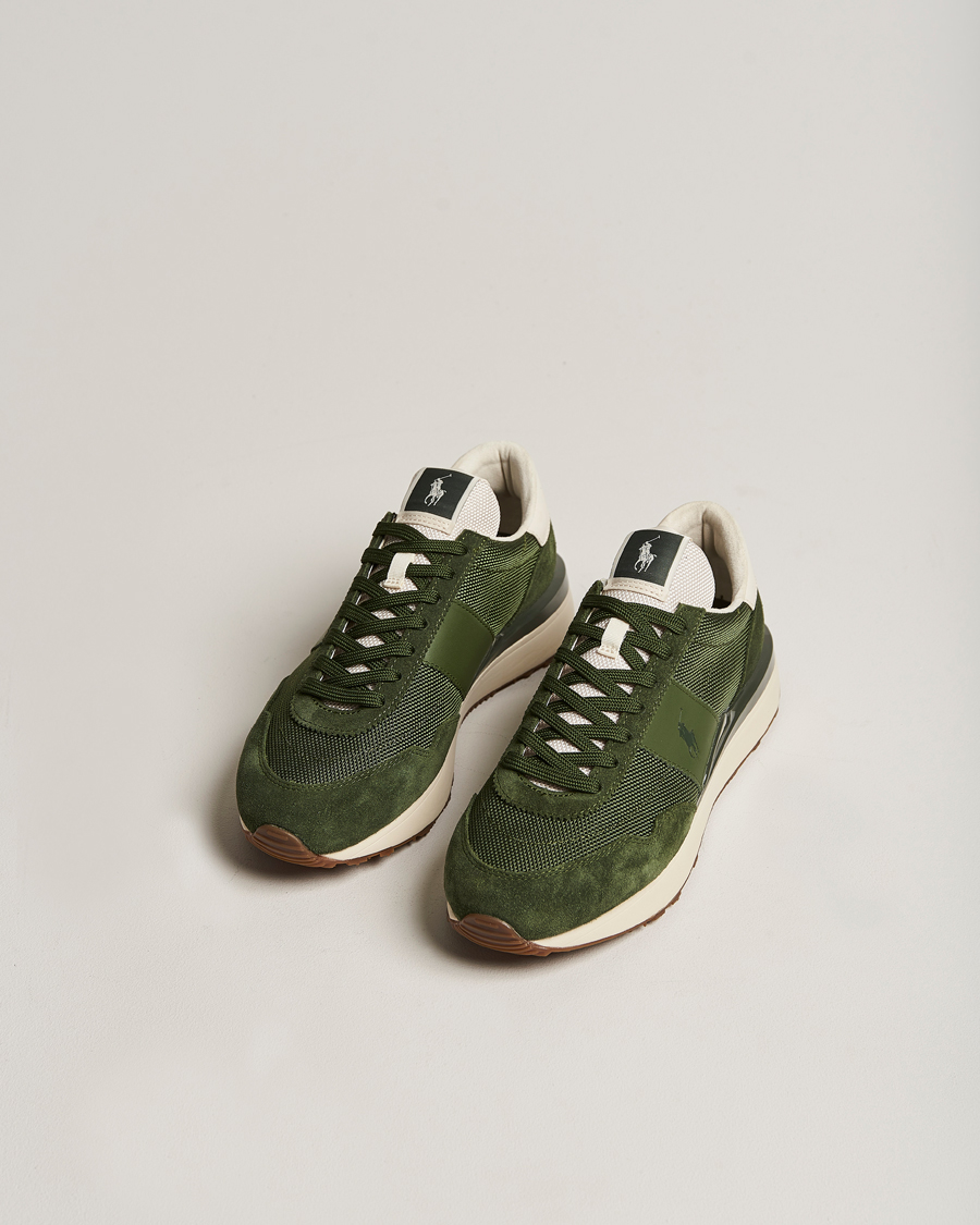 Heren | Train 89 Running Sneaker Classic Drab | Polo Ralph Lauren | Train 89 Running Sneaker Classic Drab