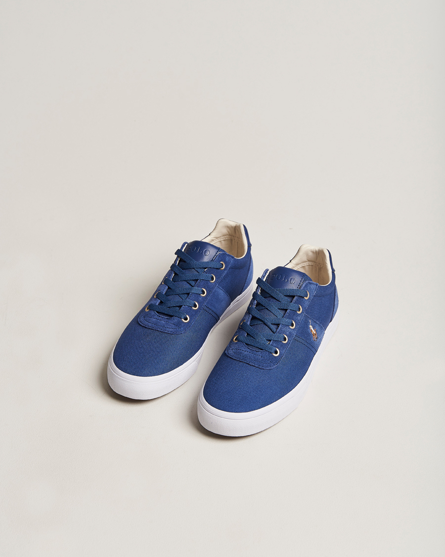 Heren | Polo Ralph Lauren Hanford Sneaker Light Navy | Polo Ralph Lauren | Hanford Sneaker Light Navy