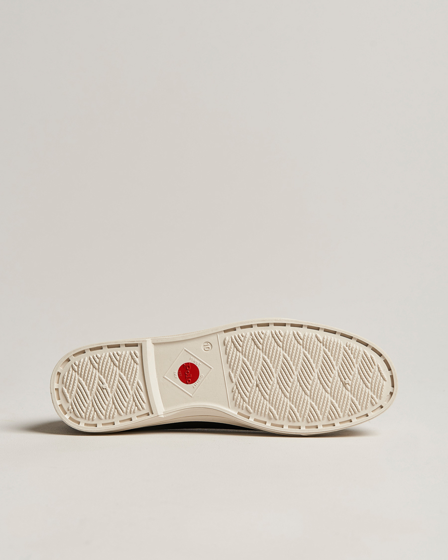 Heren | Polo Ralph Lauren Paloma Canvas Sneaker Black/Red | Polo Ralph Lauren | Paloma Canvas Sneaker Black/Red