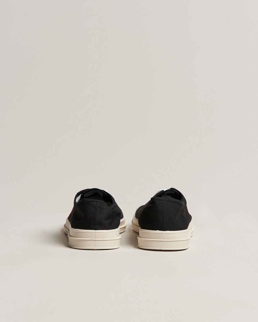 Heren | Polo Ralph Lauren Paloma Canvas Sneaker Black/Red | Polo Ralph Lauren | Paloma Canvas Sneaker Black/Red