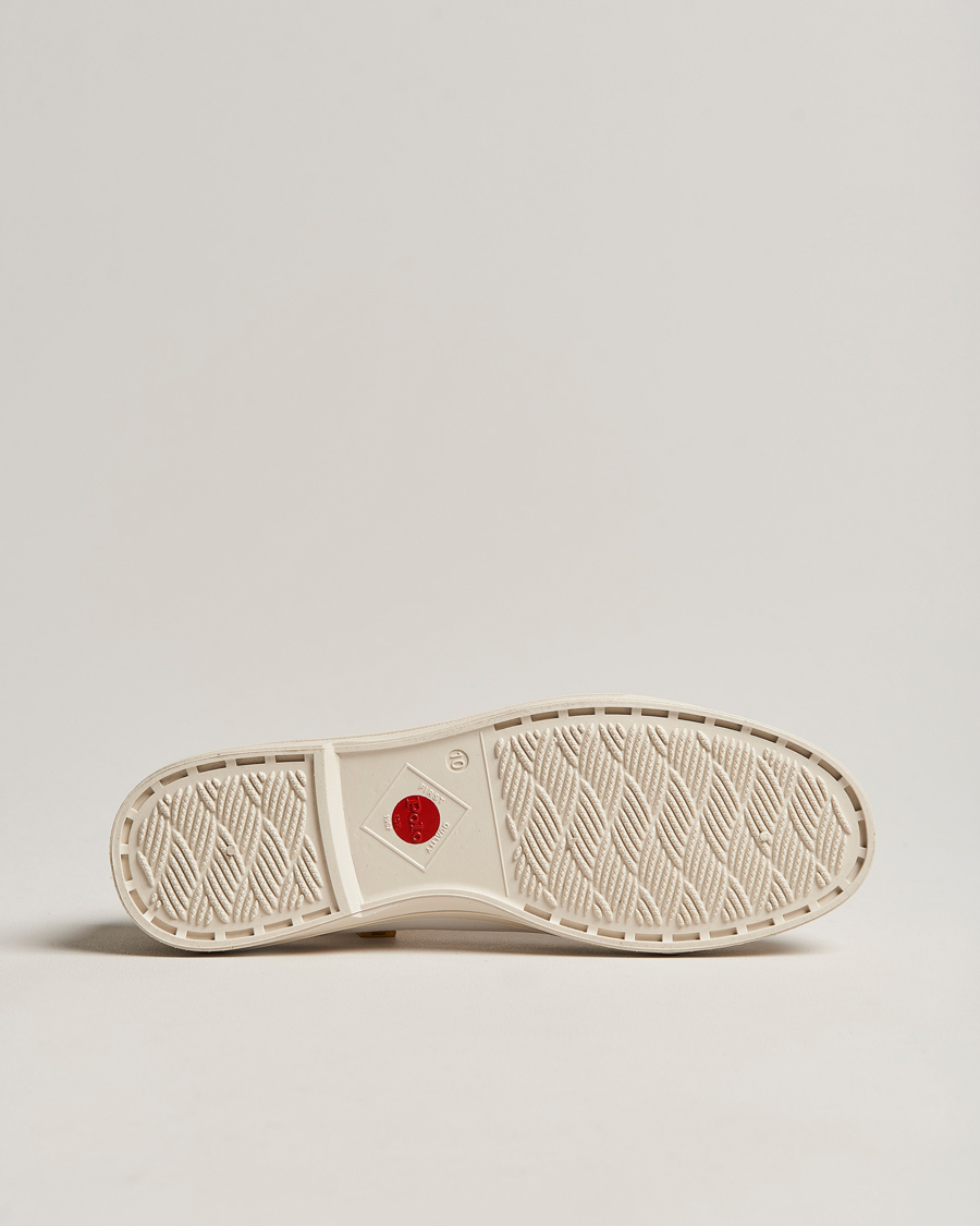 Heren | Polo Ralph Lauren Paloma Canvas Sneaker White/Navy | Polo Ralph Lauren | Paloma Canvas Sneaker White/Navy