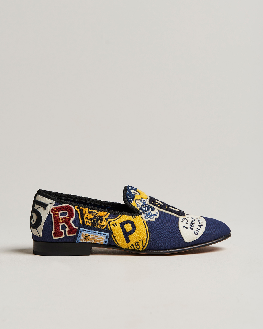 Heren | Polo Ralph Lauren Paxton Slipper Navy | Polo Ralph Lauren | Paxton Slipper Navy