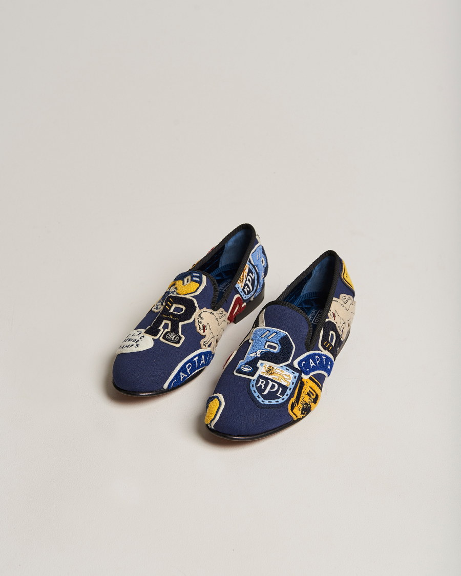 Heren | Polo Ralph Lauren Paxton Slipper Navy | Polo Ralph Lauren | Paxton Slipper Navy