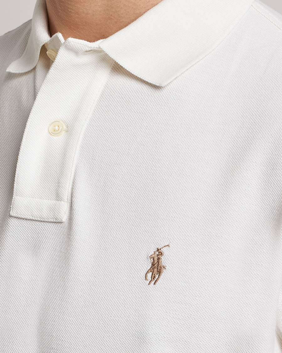 Heren | Polo's | Polo Ralph Lauren | Custom Slim Fit Polo Deckwash White