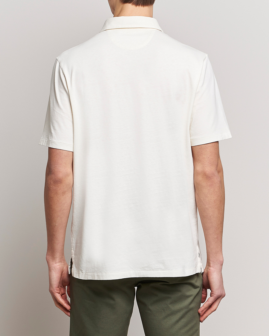 Heren | Polo's | Polo Ralph Lauren | Cotton/Linen Polo Antique Cream
