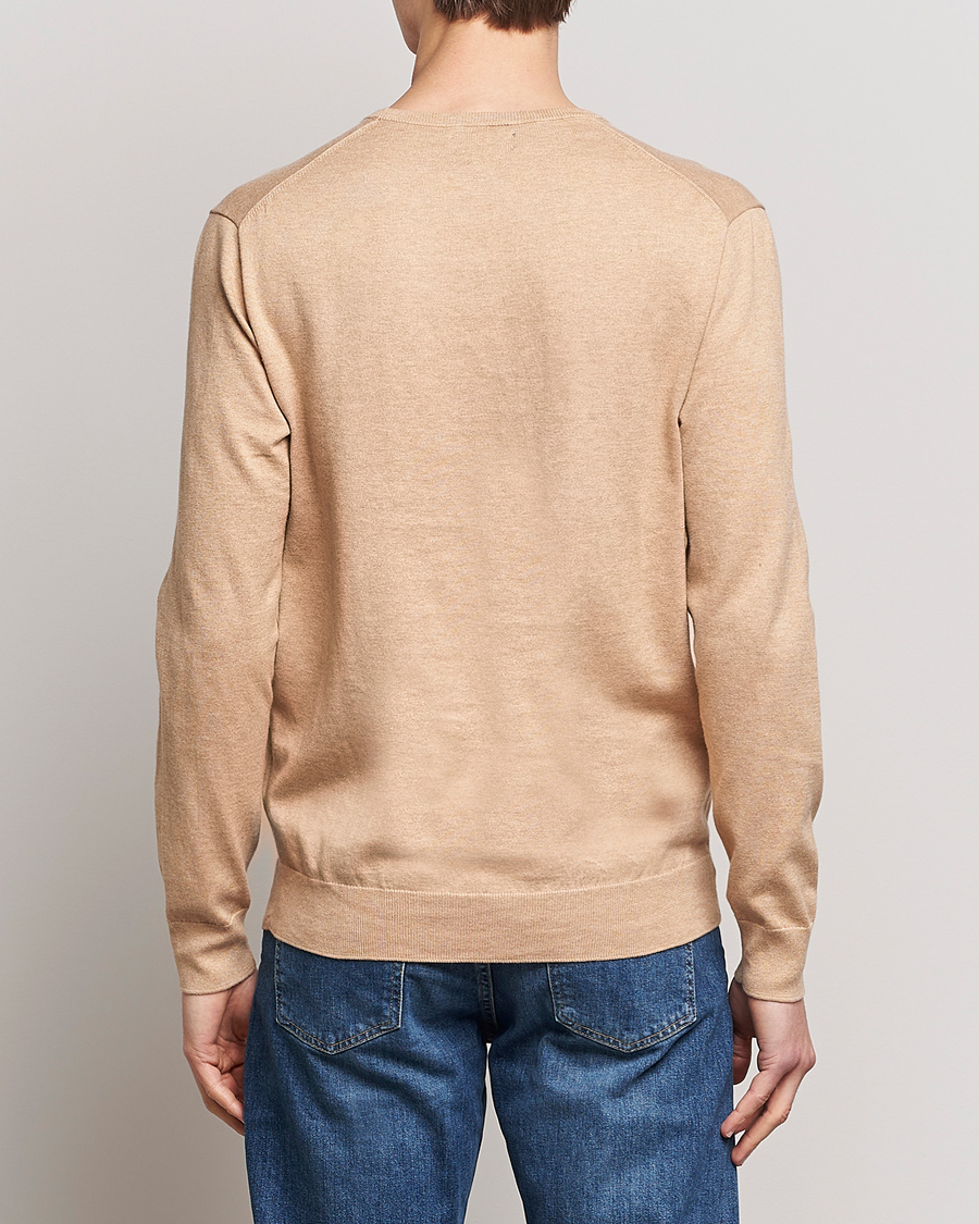 Heren | Truien | Polo Ralph Lauren | Cotton Crew Neck Sweater Camel Melange