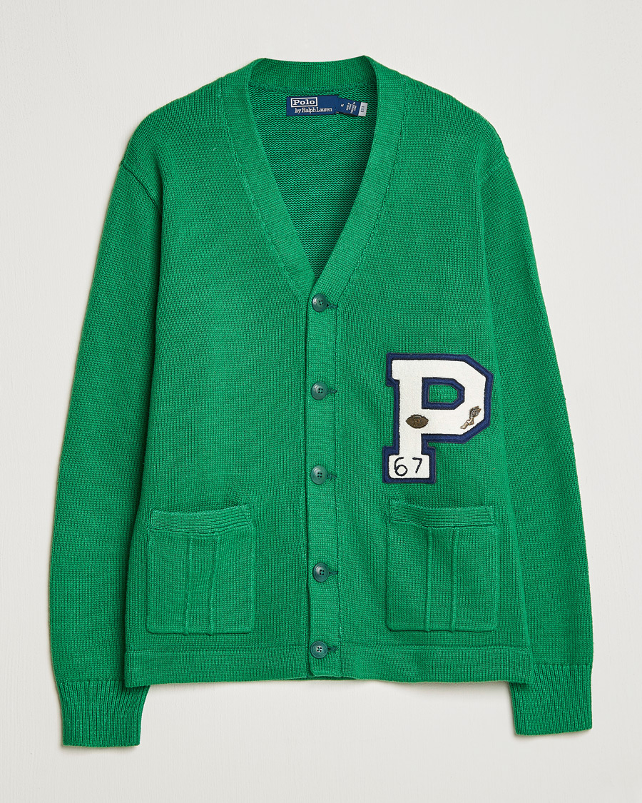 Heren | Truien | Polo Ralph Lauren | Cotton Knitted Varsity Cardigan New Forest