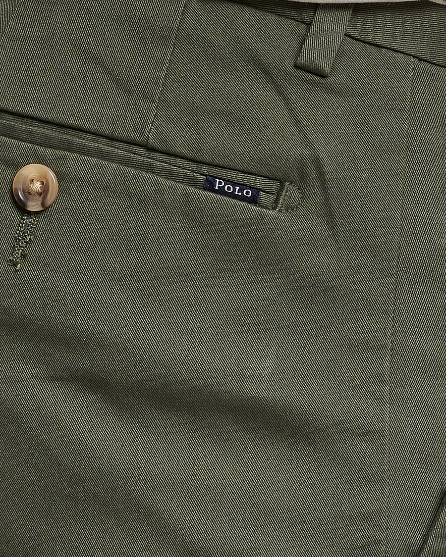 Heren | Korte broek | Polo Ralph Lauren | Tailored Slim Fit Shorts Fossil Green