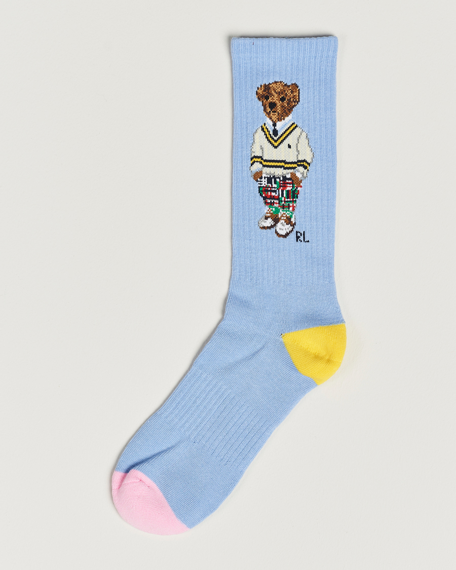 Heren | Ondergoed | Polo Ralph Lauren | Cricket Bear Sock Blue Cricket