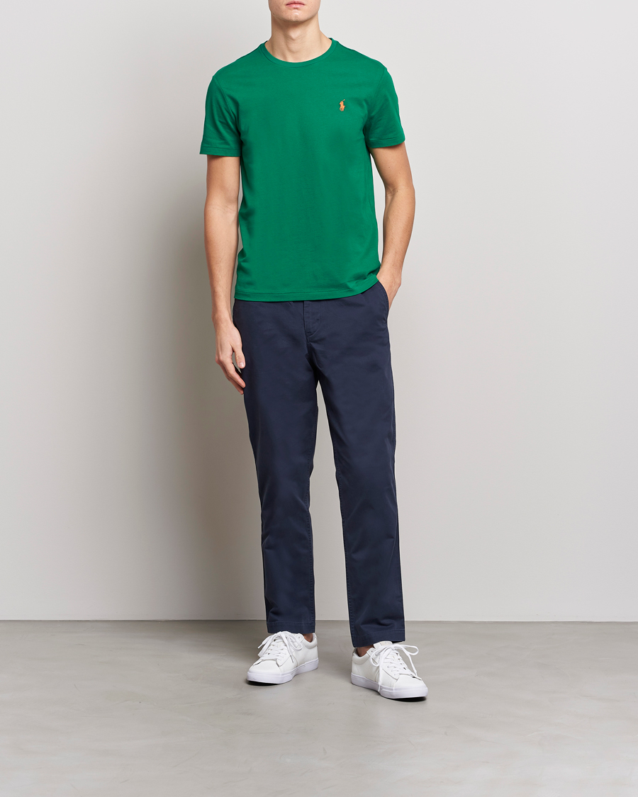 Heren | T-shirts | Polo Ralph Lauren | Crew Neck T-Shirt Primary Green