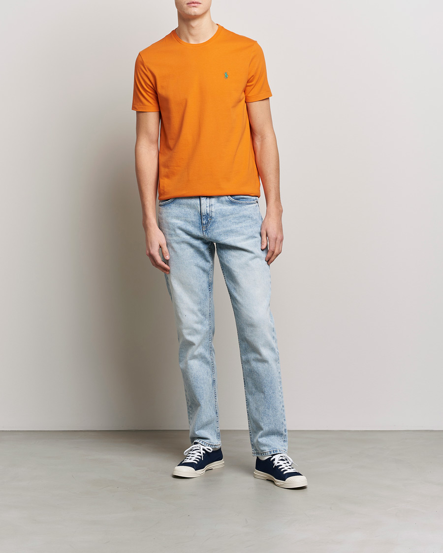 Heren | T-shirts | Polo Ralph Lauren | Crew Neck T-Shirt Optic Orange