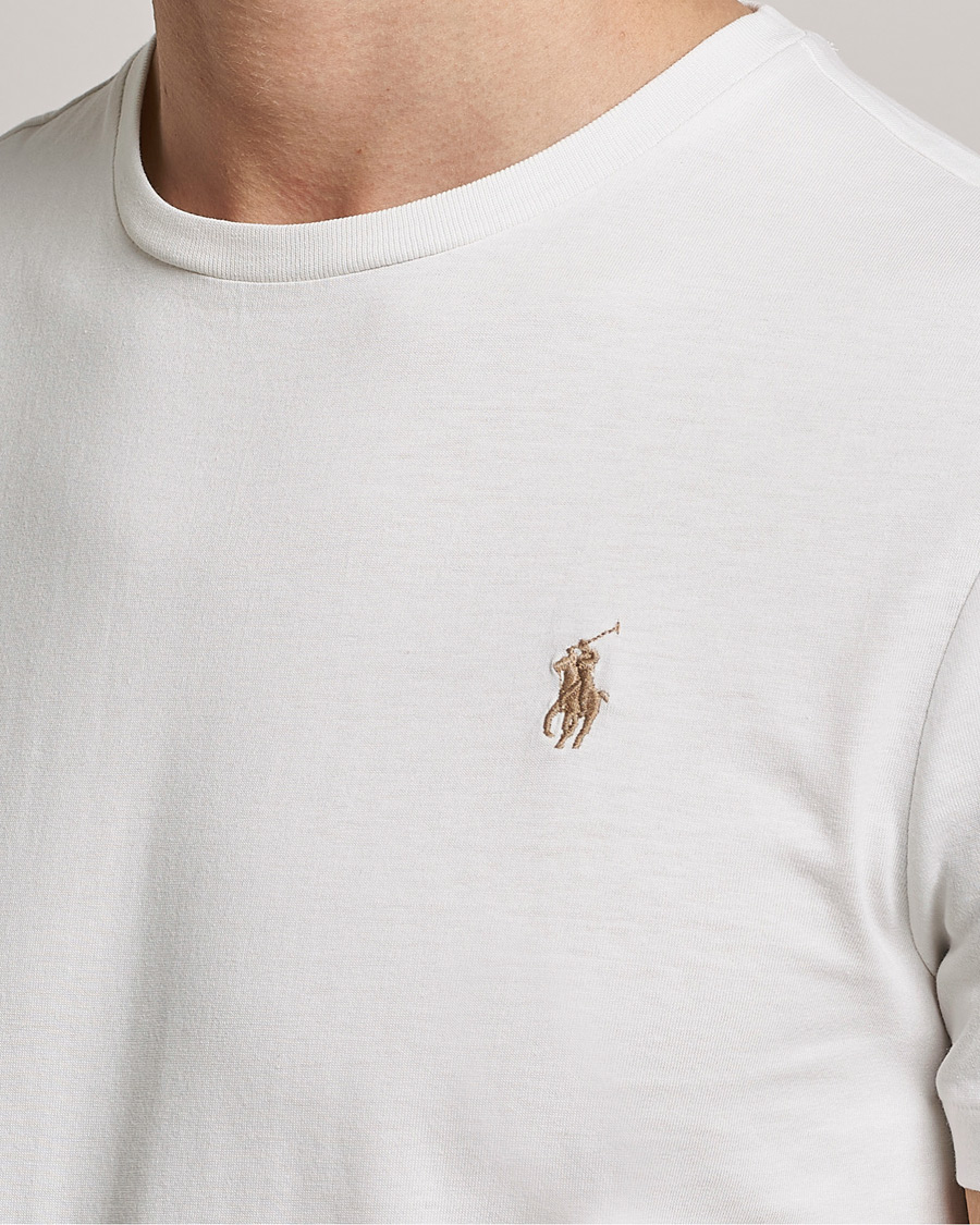 Heren | T-shirts | Polo Ralph Lauren | Crew Neck T-Shirt Deckwash White