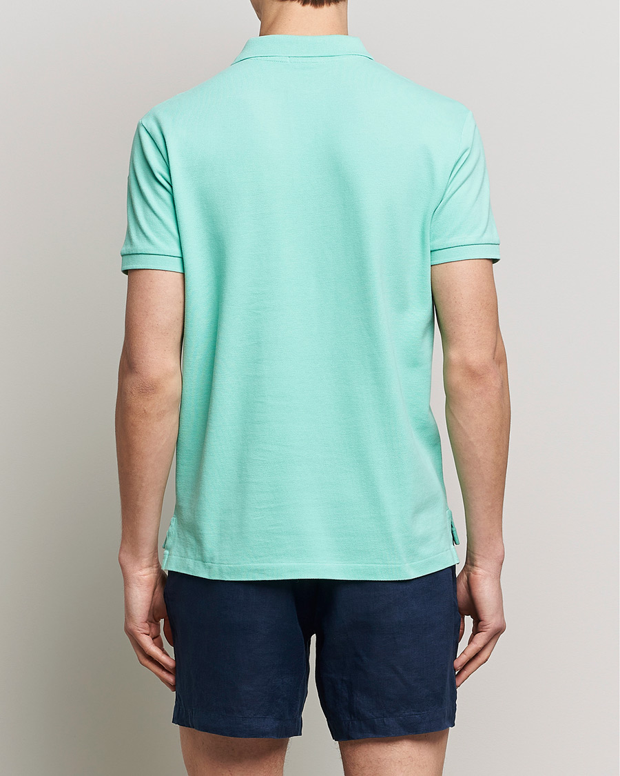 Heren | Polo's | Polo Ralph Lauren | Custom Slim Fit Polo Aqua Verde