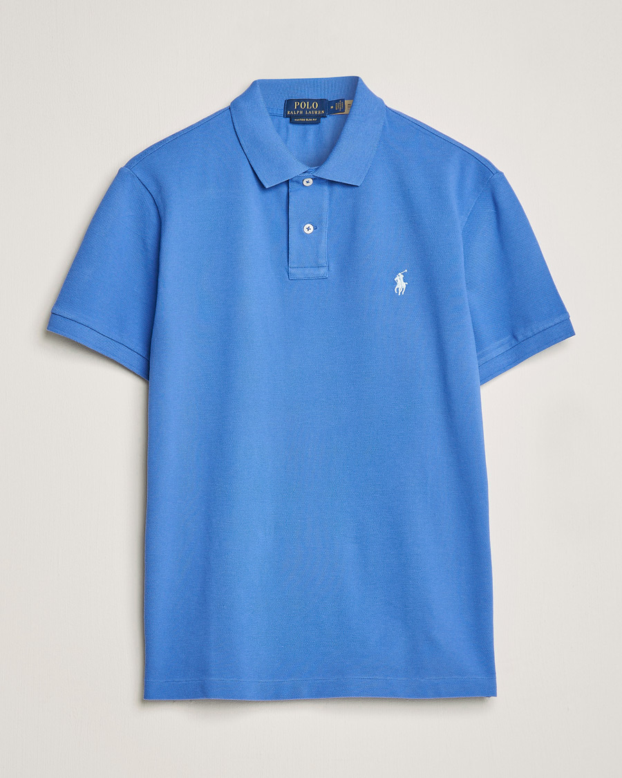 Heren | Polo's | Polo Ralph Lauren | Custom Slim Fit Polo Maidstone Blue