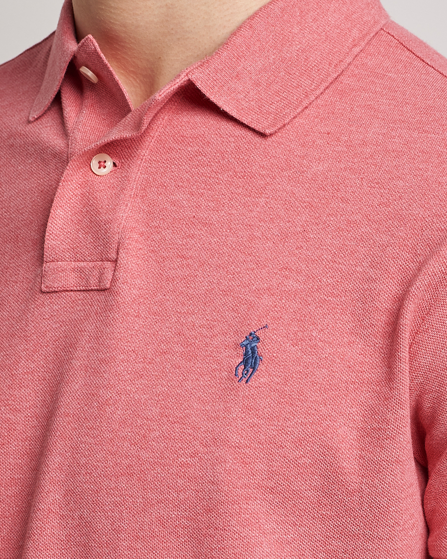 Heren | Polo's | Polo Ralph Lauren | Custom Slim Fit Polo Highland Rose Heather