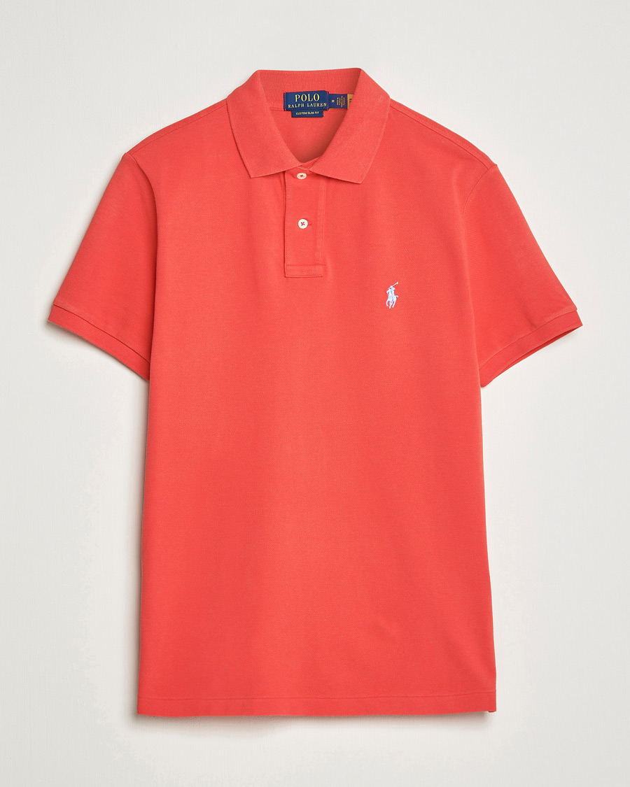 Heren | Polo's | Polo Ralph Lauren | Custom Slim Fit Polo Red Reef