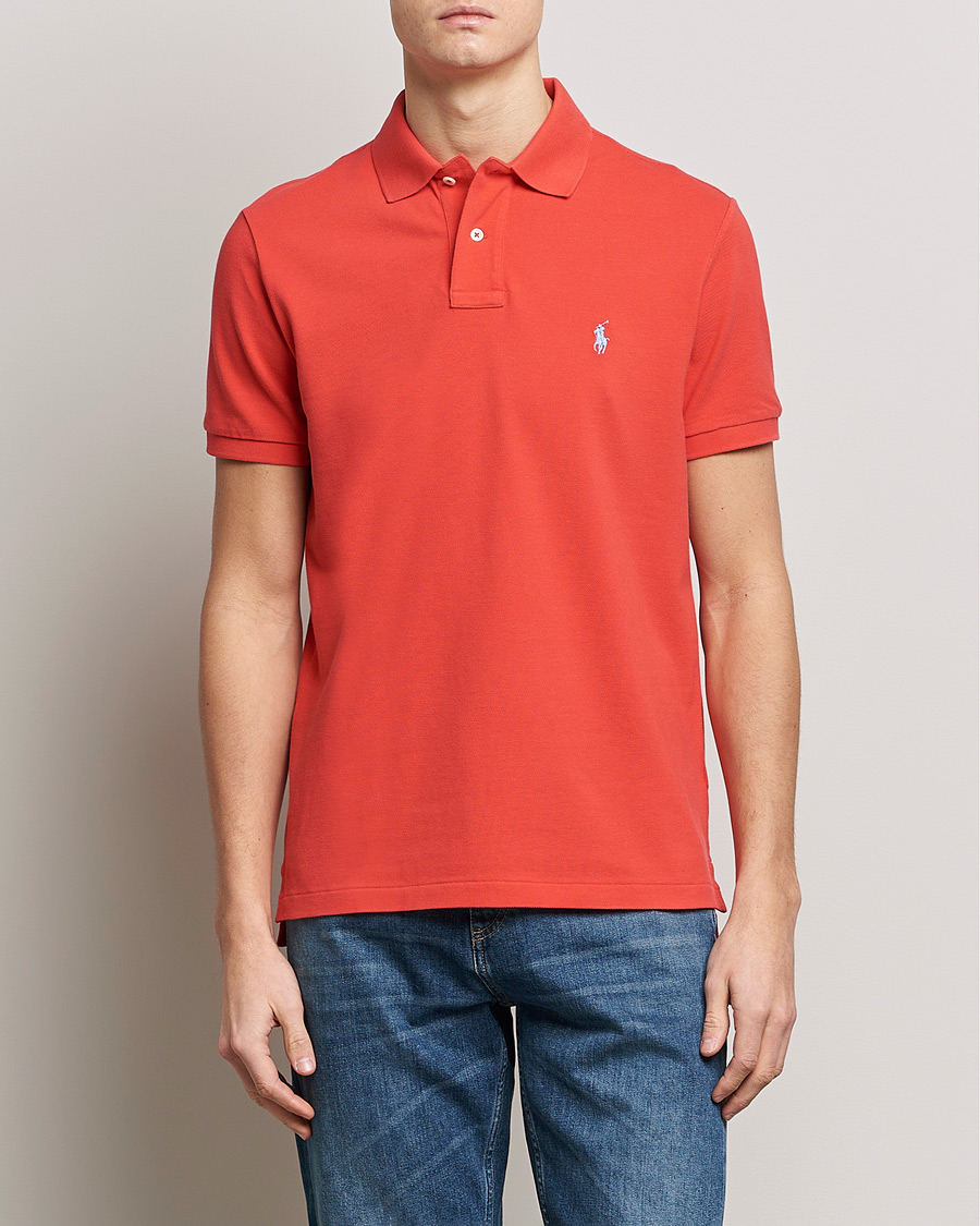 Heren |  | Polo Ralph Lauren | Custom Slim Fit Polo Red Reef