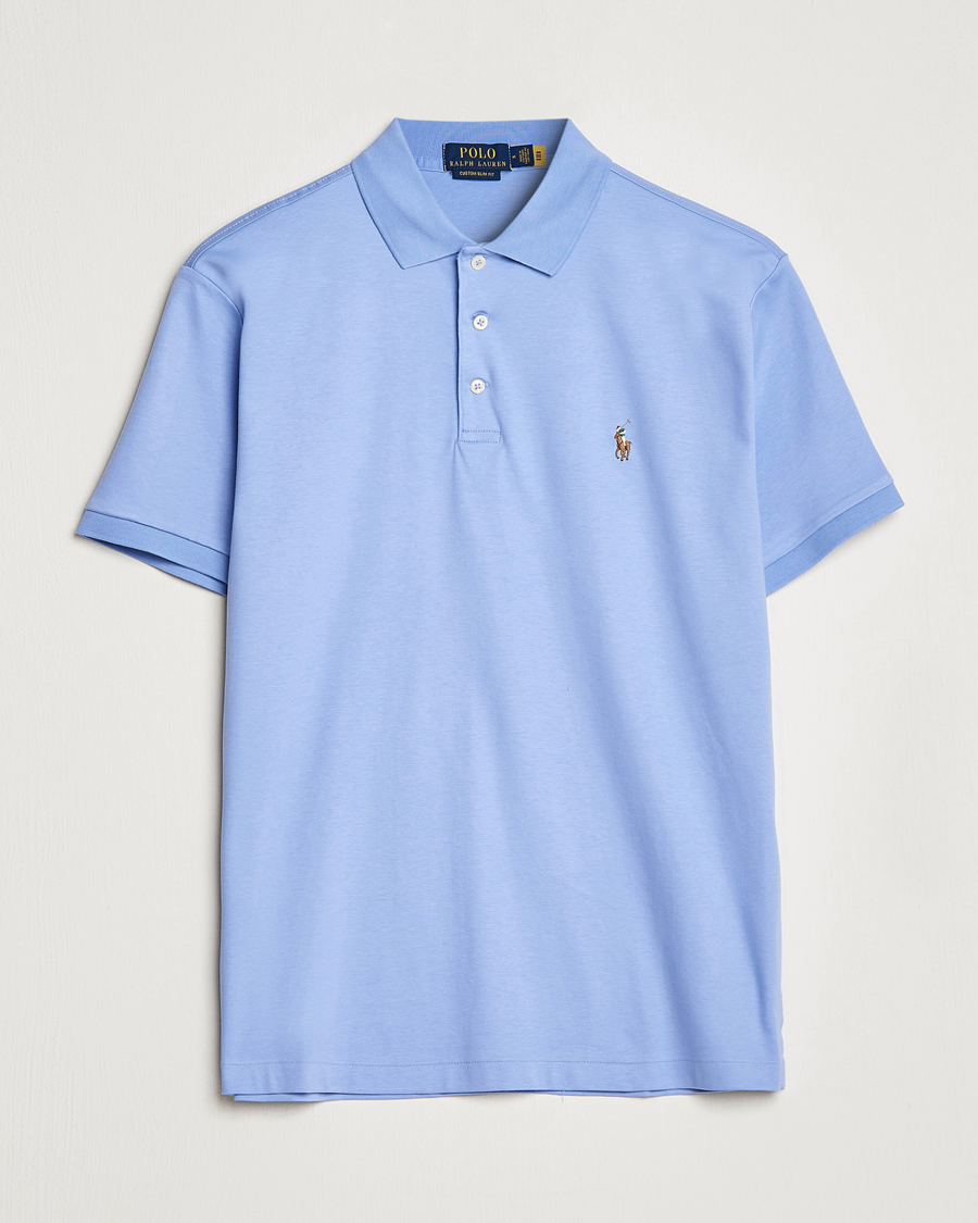 Heren | Polo's | Polo Ralph Lauren | Luxury Pima Cotton Polo Lafayette Blue