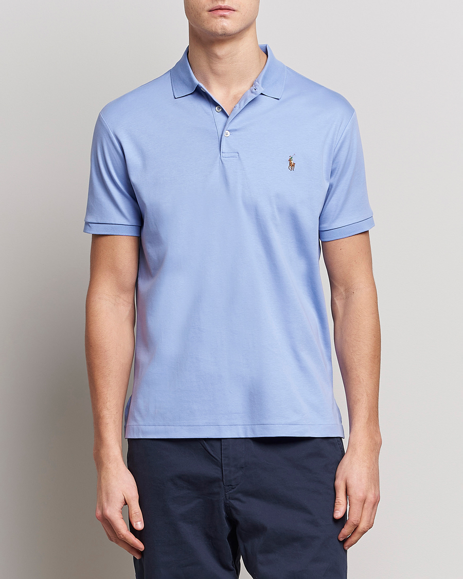 Heren | Polo's | Polo Ralph Lauren | Luxury Pima Cotton Polo Lafayette Blue