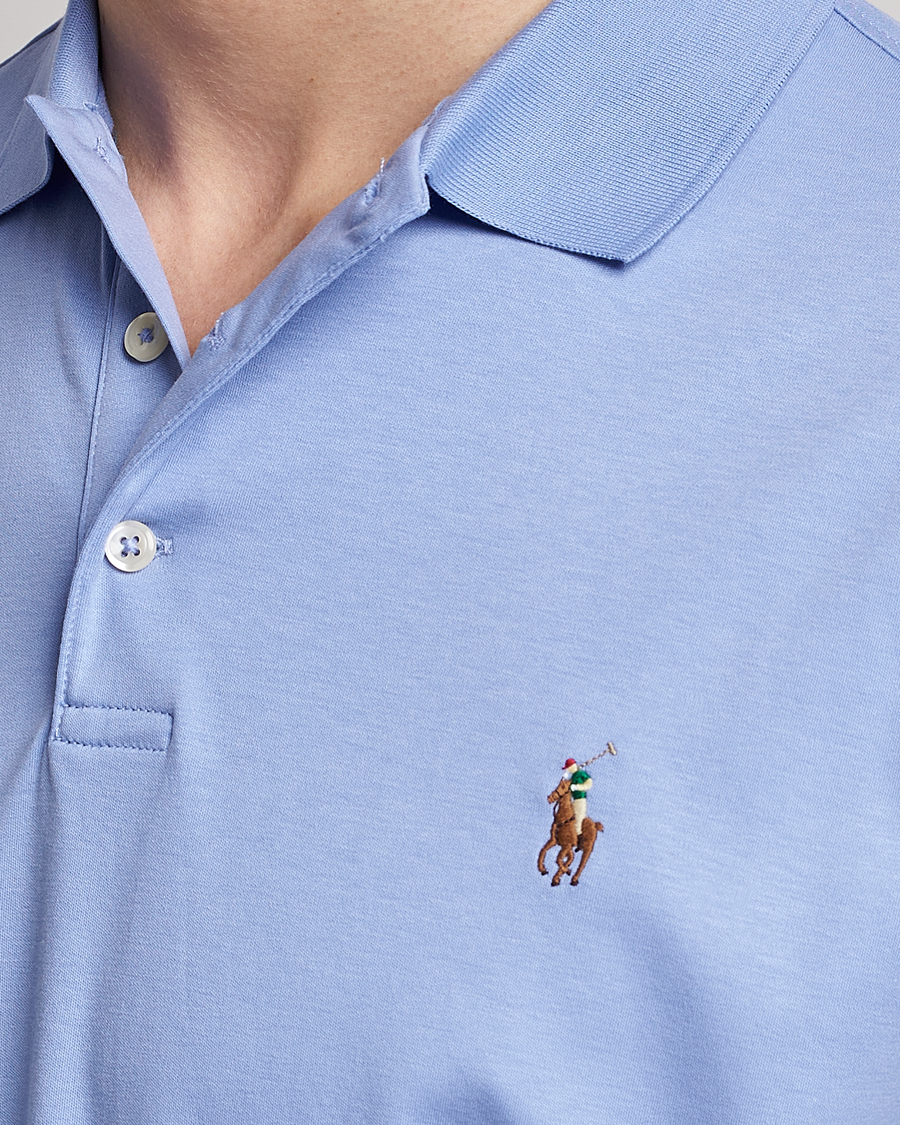 Heren | Polo's | Polo Ralph Lauren | Luxury Pima Cotton Polo Lafayette Blue