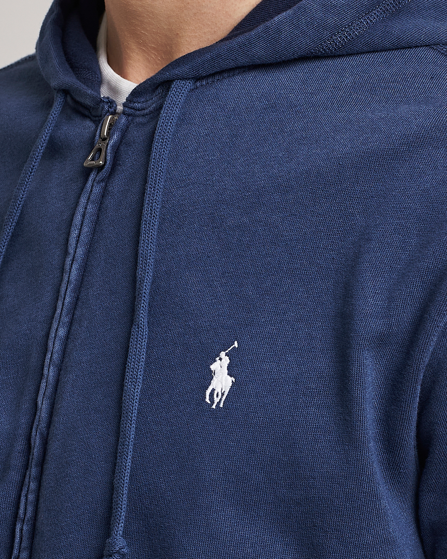 Heren | Truien | Polo Ralph Lauren | Spa Terry Full Zip Hoodie Newport Navy