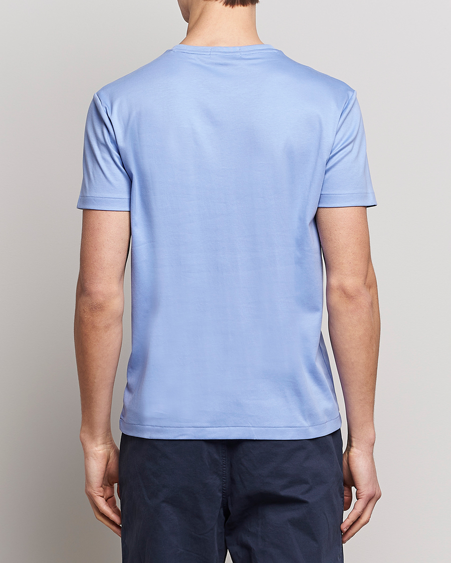 Heren | T-shirts | Polo Ralph Lauren | Luxury Pima Cotton Crew Neck T-Shirt Lafayette Blue