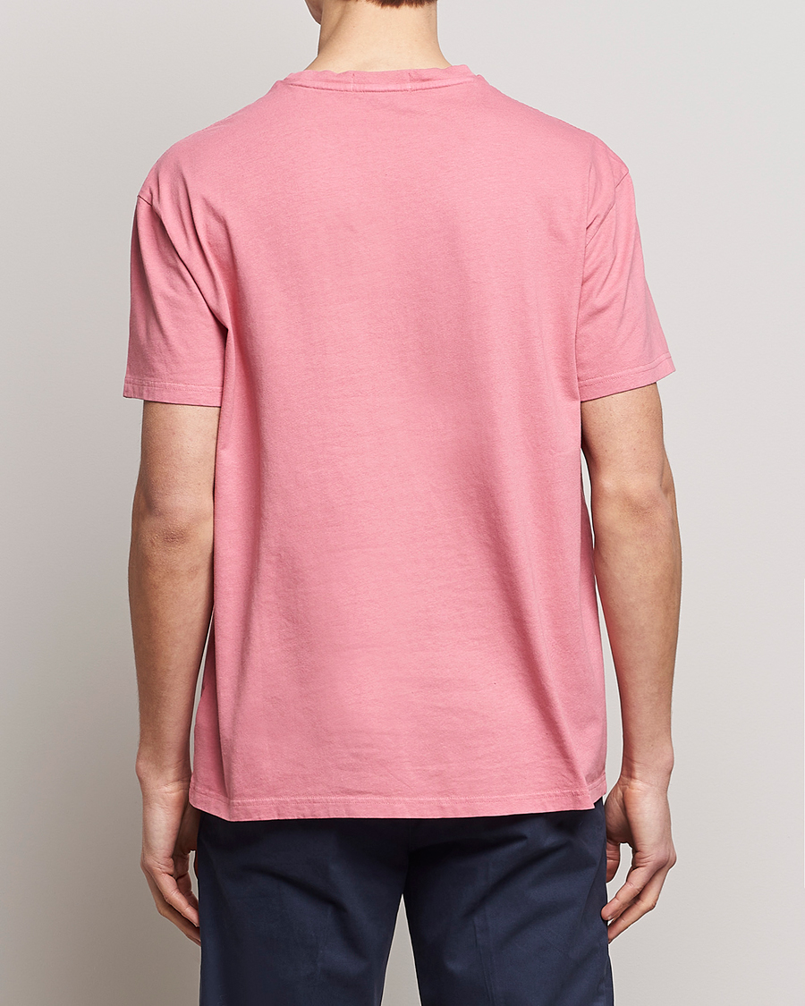 Heren | T-shirts | Polo Ralph Lauren | Cotton/Linen Crew Neck T-Shirt Desert Rose