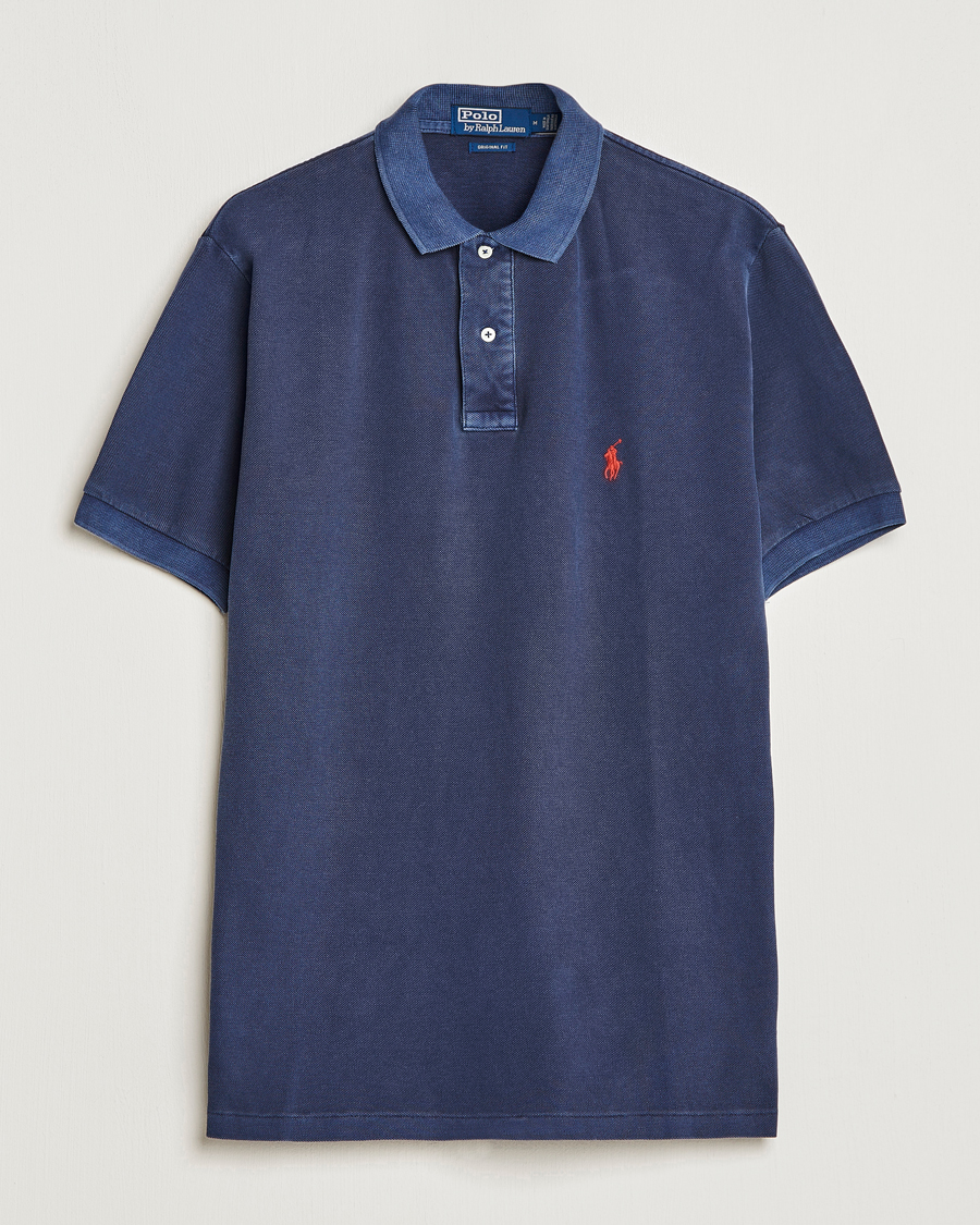 Heren | Polo's | Polo Ralph Lauren | Heritage Mesh Polo Newport Navy