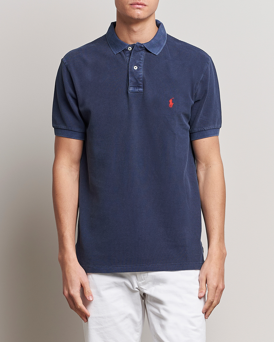 Heren |  | Polo Ralph Lauren | Heritage Mesh Polo Newport Navy