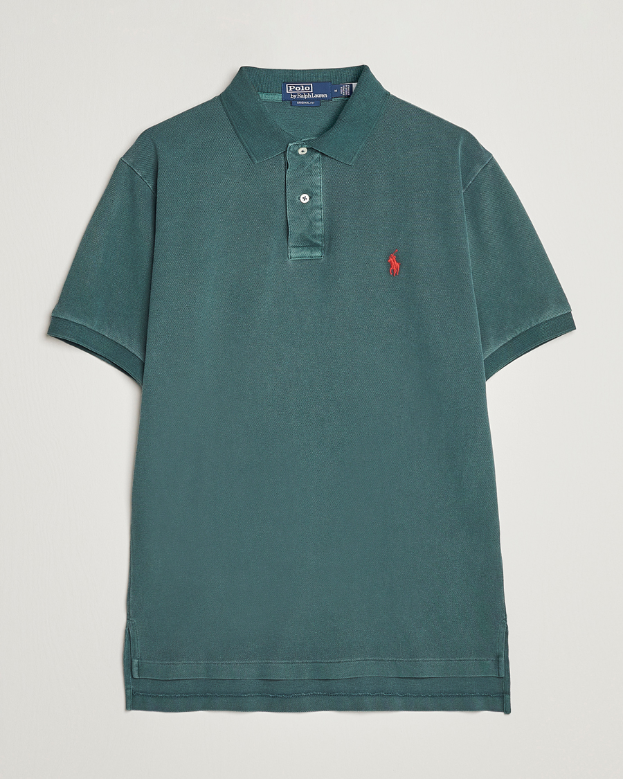 Heren | Polo's | Polo Ralph Lauren | Heritage Mesh Polo Forest Green