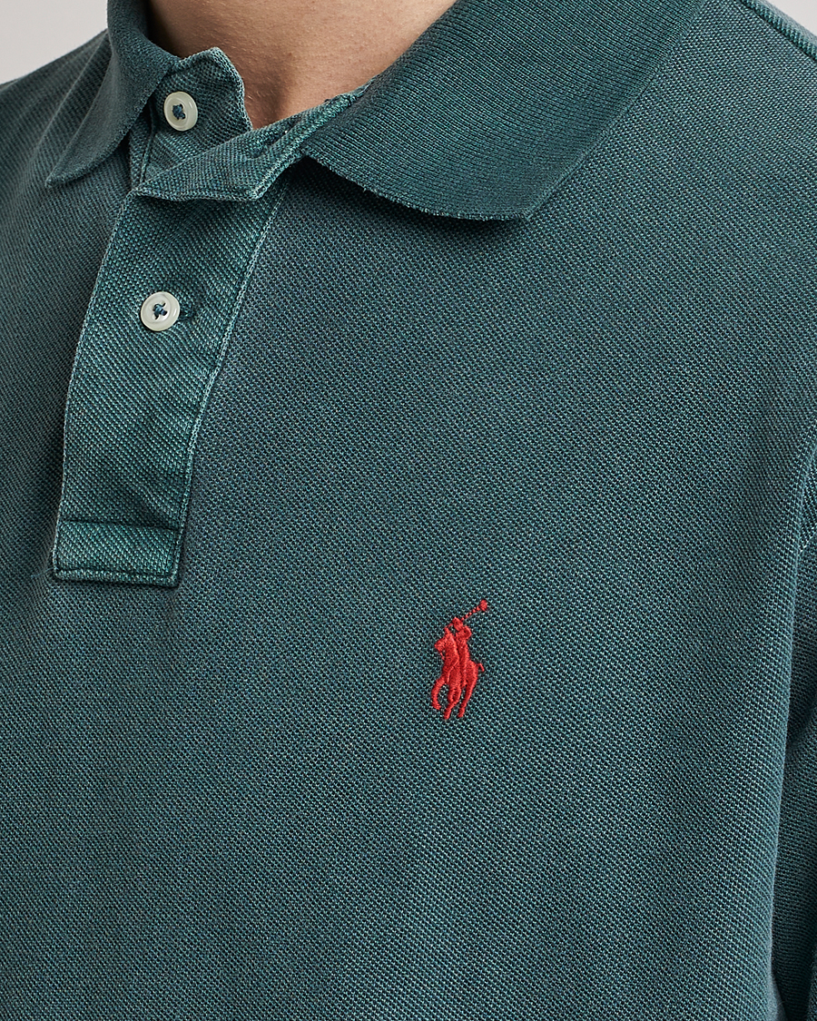 Heren | Polo's | Polo Ralph Lauren | Heritage Mesh Polo Forest Green