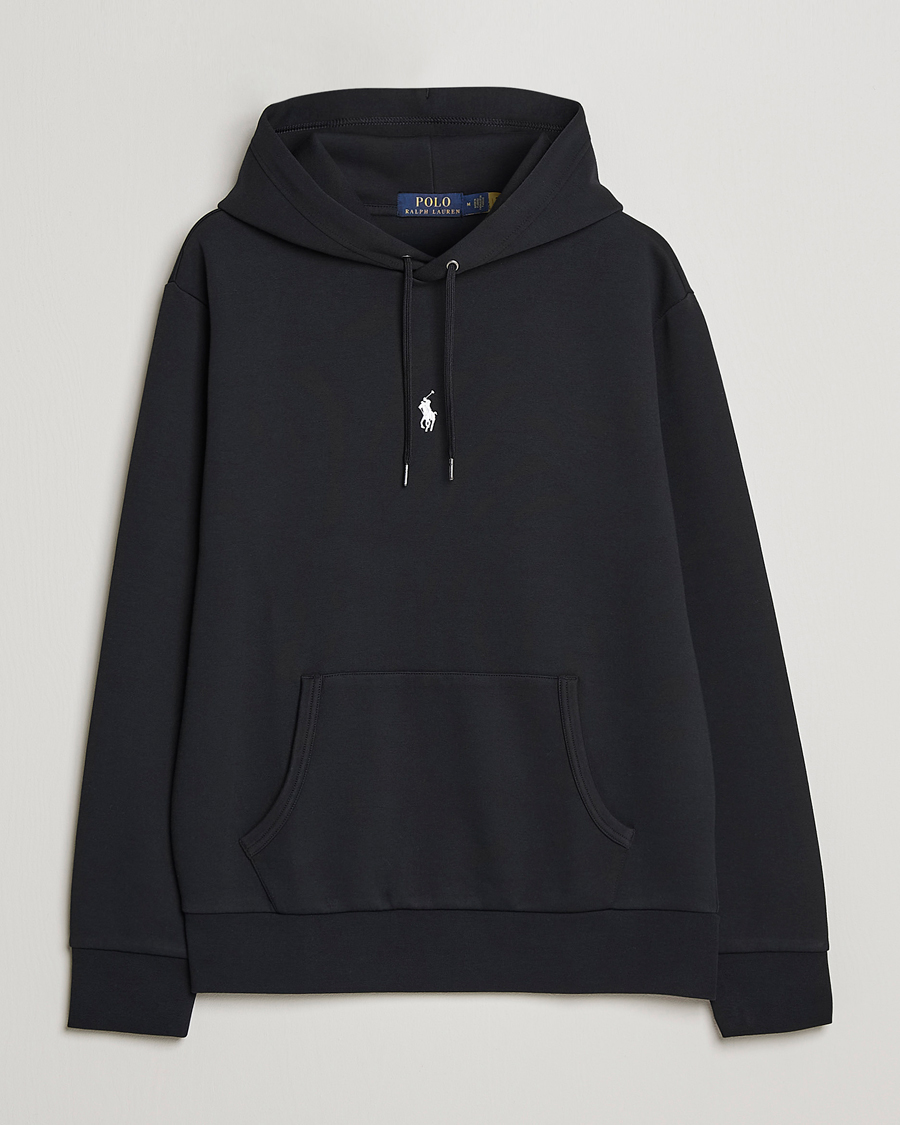 Heren | Truien | Polo Ralph Lauren | Double Knit Center Logo Hoodie Black