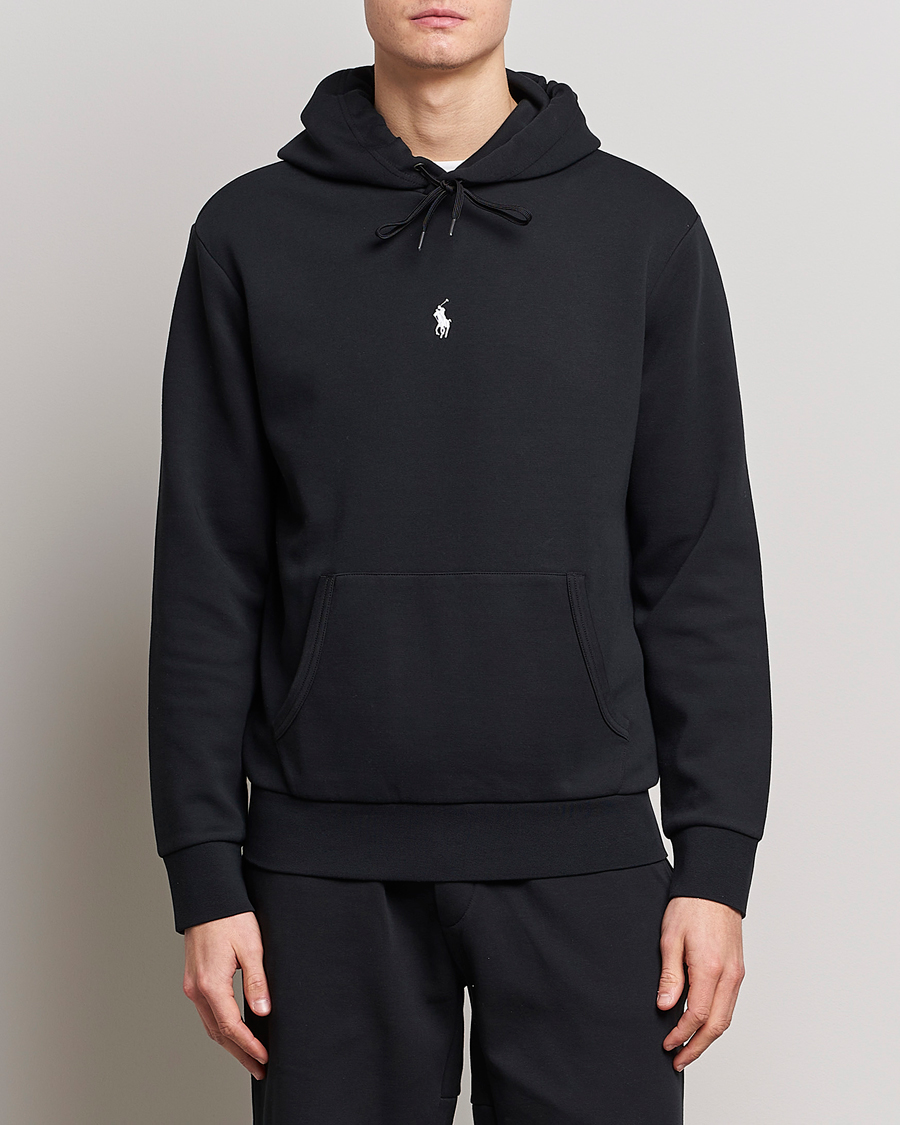 Heren | Truien | Polo Ralph Lauren | Double Knit Center Logo Hoodie Black