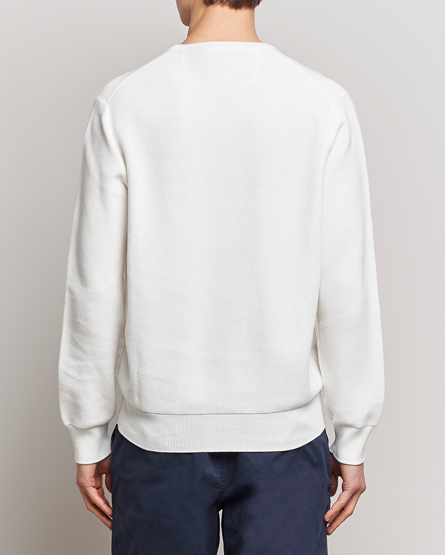 Heren | Truien | Polo Ralph Lauren | Textured Crew Neck Sweater Deckwash White