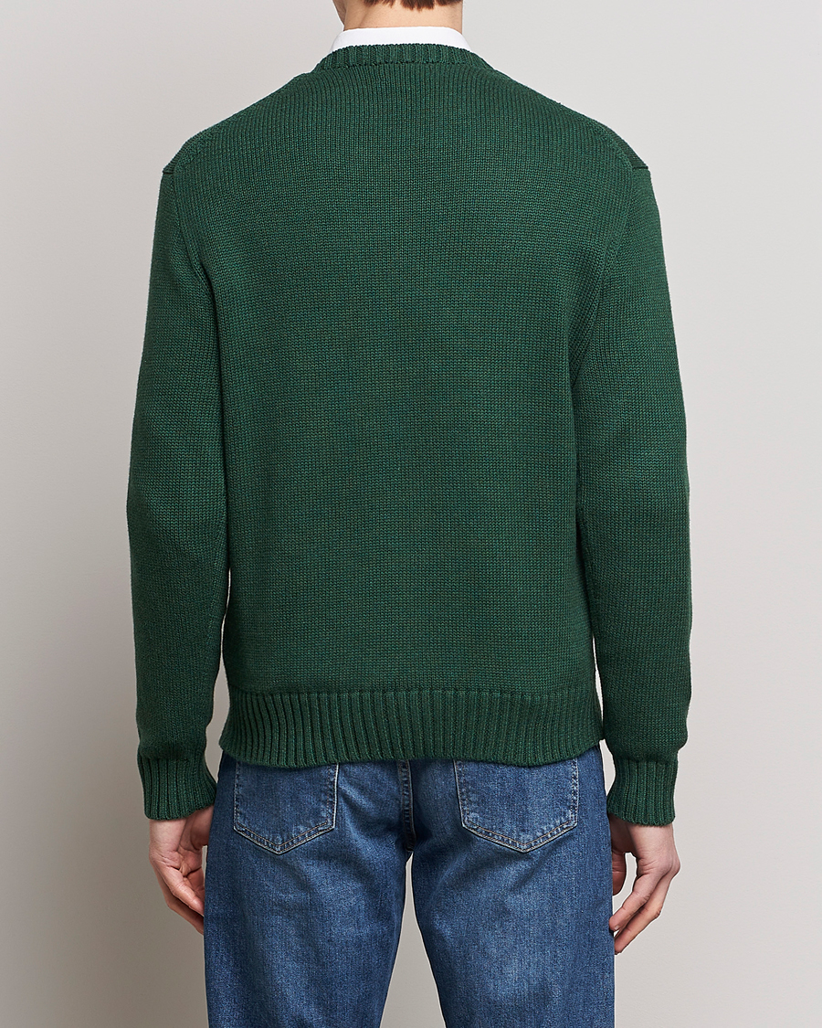 Heren | Truien | Polo Ralph Lauren | Knitted Crew Neck Bear Sweater New Forest Heather