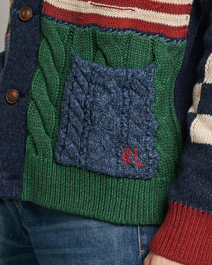 Heren | Truien | Polo Ralph Lauren | Cotton Blend Shawl Collar Cardigan Multi