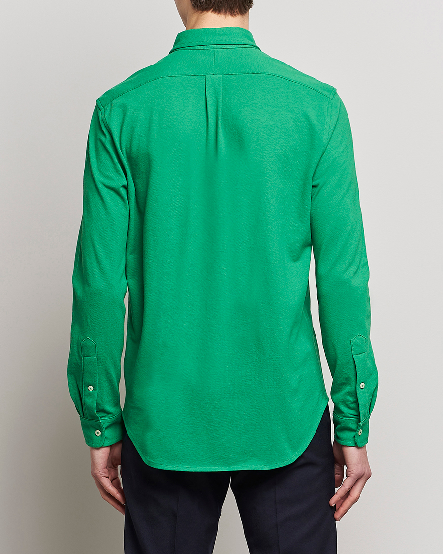 Heren | Overhemden | Polo Ralph Lauren | Featherweight Mesh Shirt Optic Green