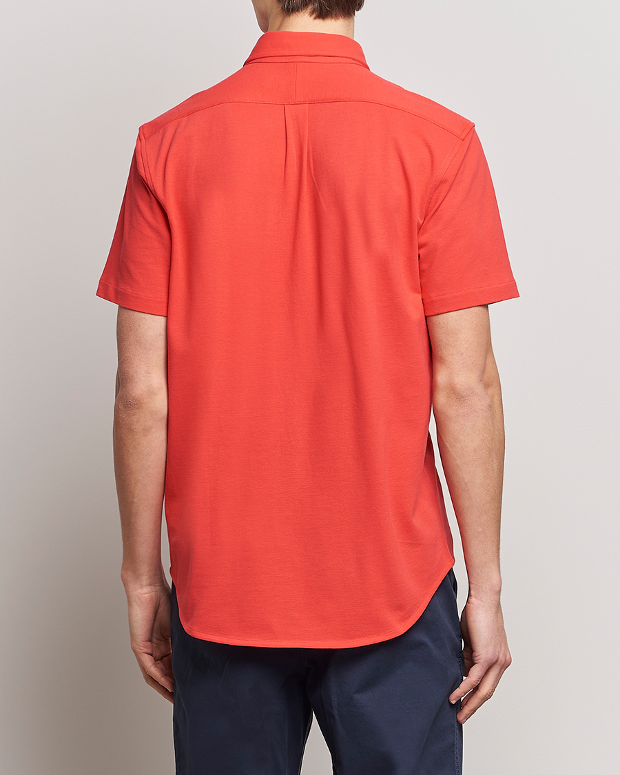 Heren | Overhemden | Polo Ralph Lauren | Featherweight Mesh Short Sleeve Shirt Red Reef