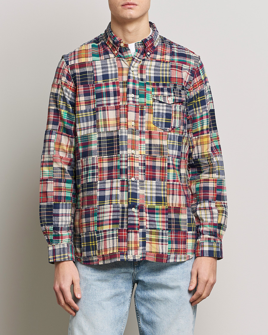 Heren | Overhemden | Polo Ralph Lauren | Madras Patchwork Overshirt Multi