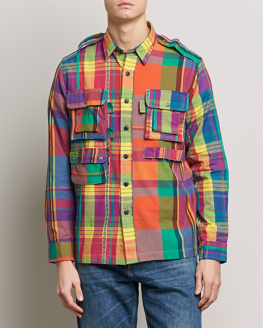 Heren | Overhemden | Polo Ralph Lauren | Madras Checked Shirt Yellow/Green