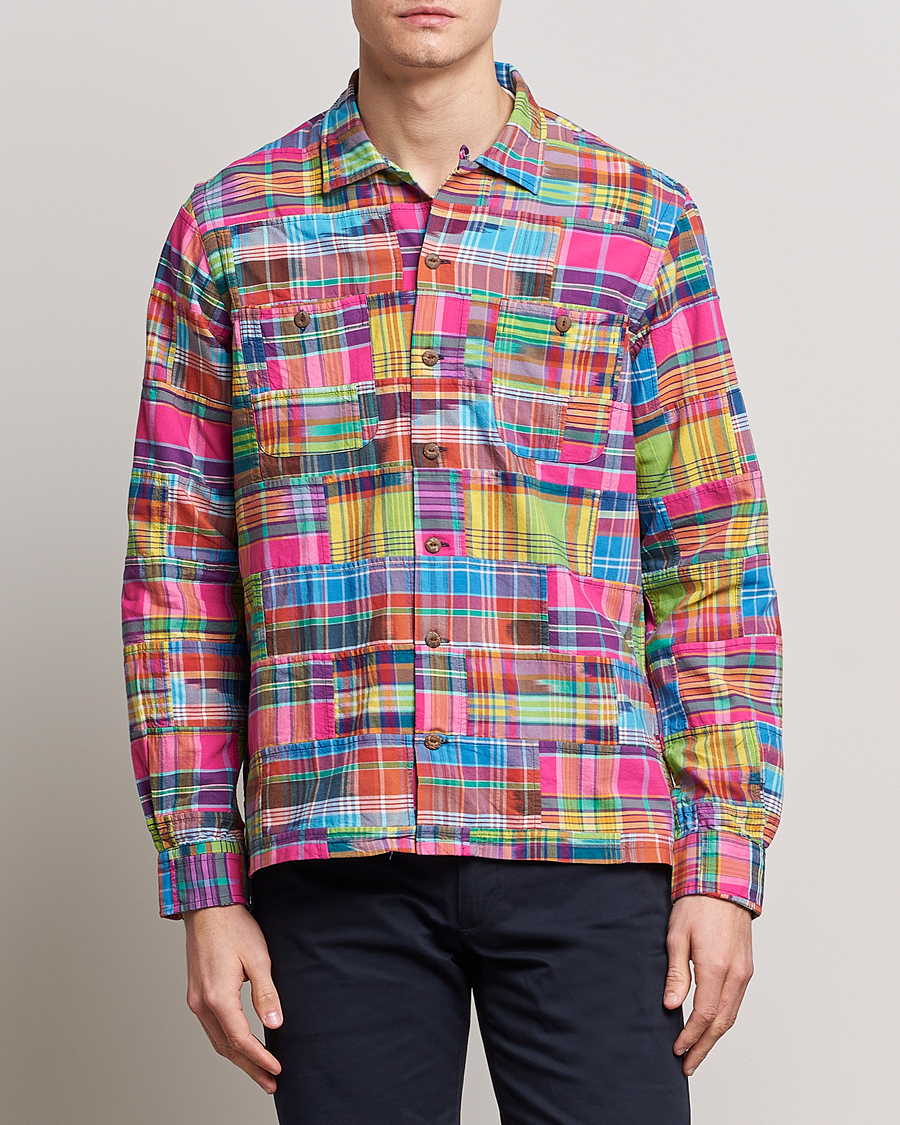Heren | Overhemden | Polo Ralph Lauren | Madras Checked Overshirt Patchwork