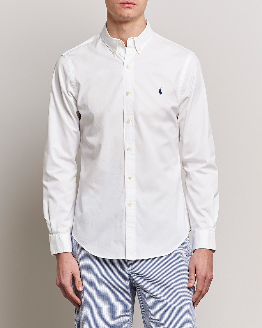 Heren | Overhemden | Polo Ralph Lauren | Slim Fit Twill Shirt White