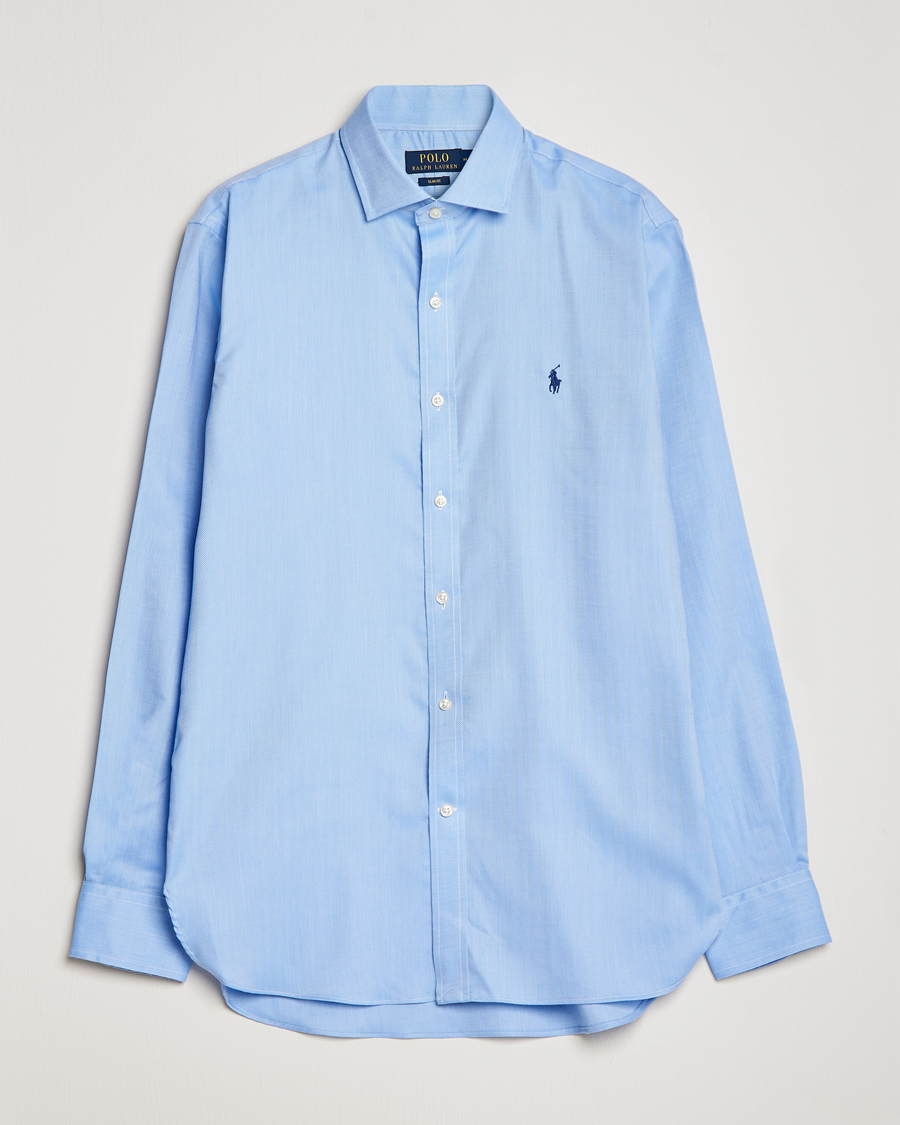 Heren | Overhemden | Polo Ralph Lauren | Slim Fit Dress Shirt Blue